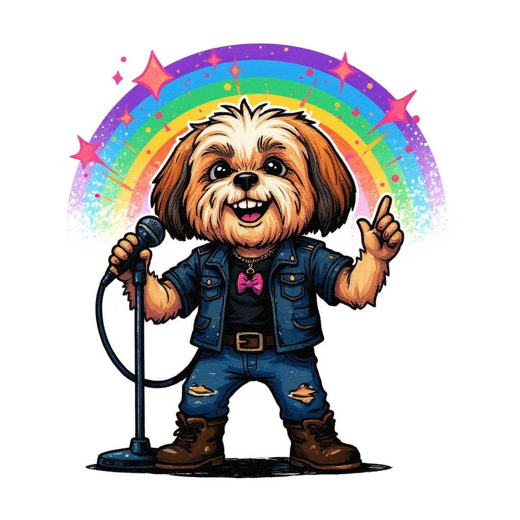 The Singer - Custom Photo Sticker