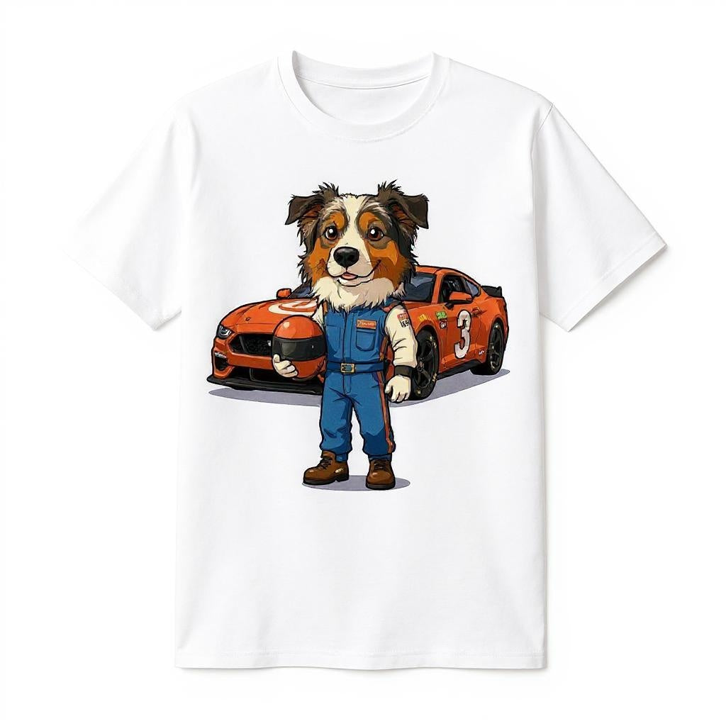 The Pro Racer - Custom Pet or Person Photo T-shirt