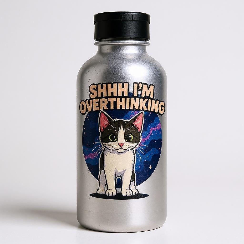 The Overthinker - Custom Pet or Person Photo Sticker