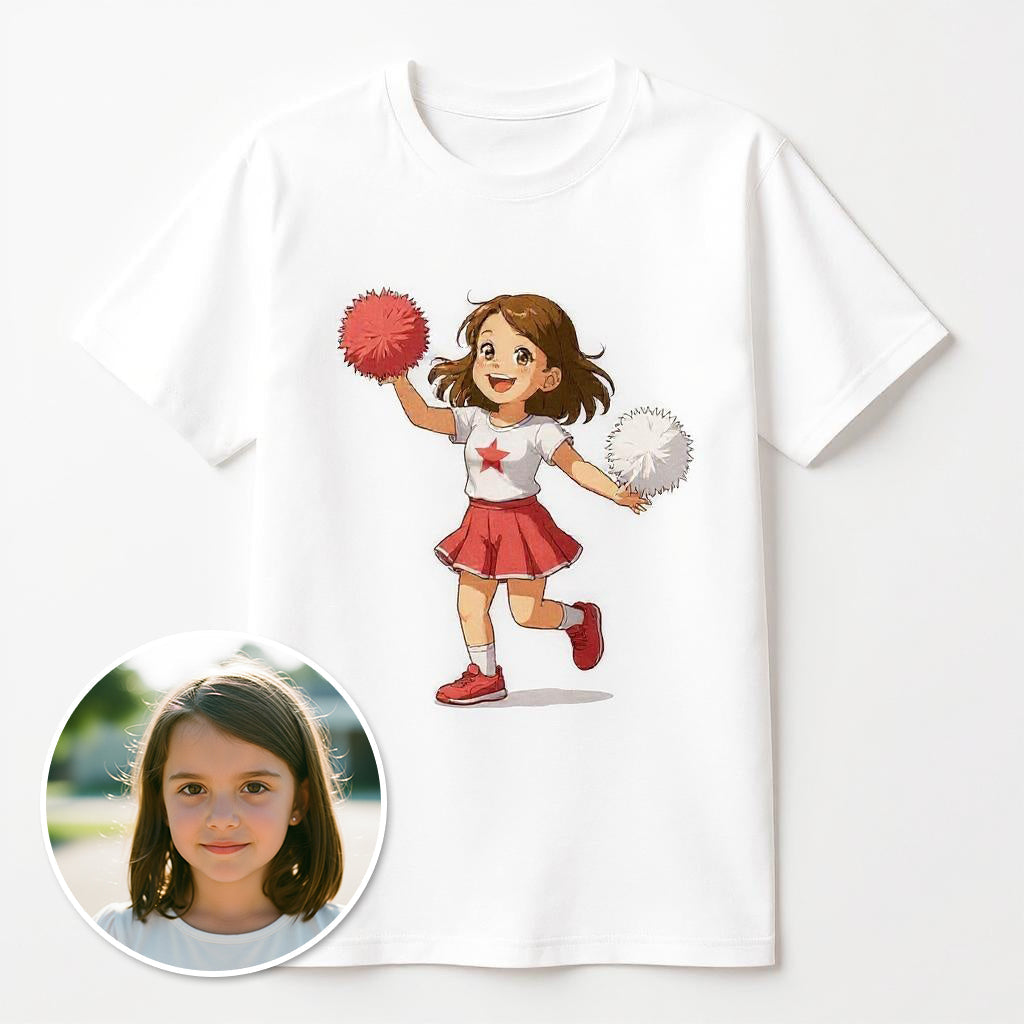 The Head Cheerleader - Custom Photo T-shirt