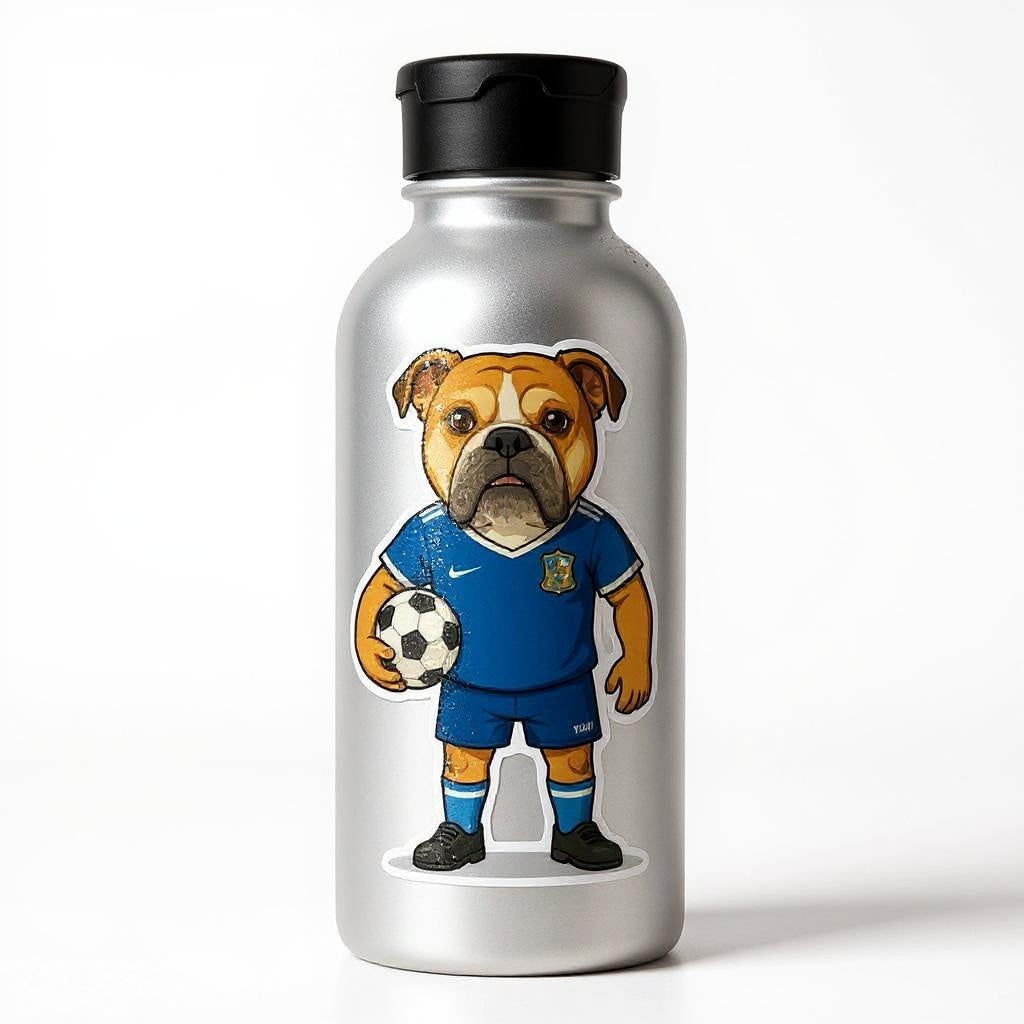 The Goal Getter - Custom Pet or Person Soccer Photo Sticker