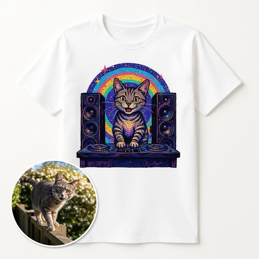 The DJ - Custom Photo T-shirt