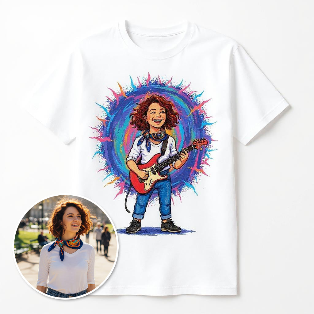 The Rock Star - Custom Photo T-shirt