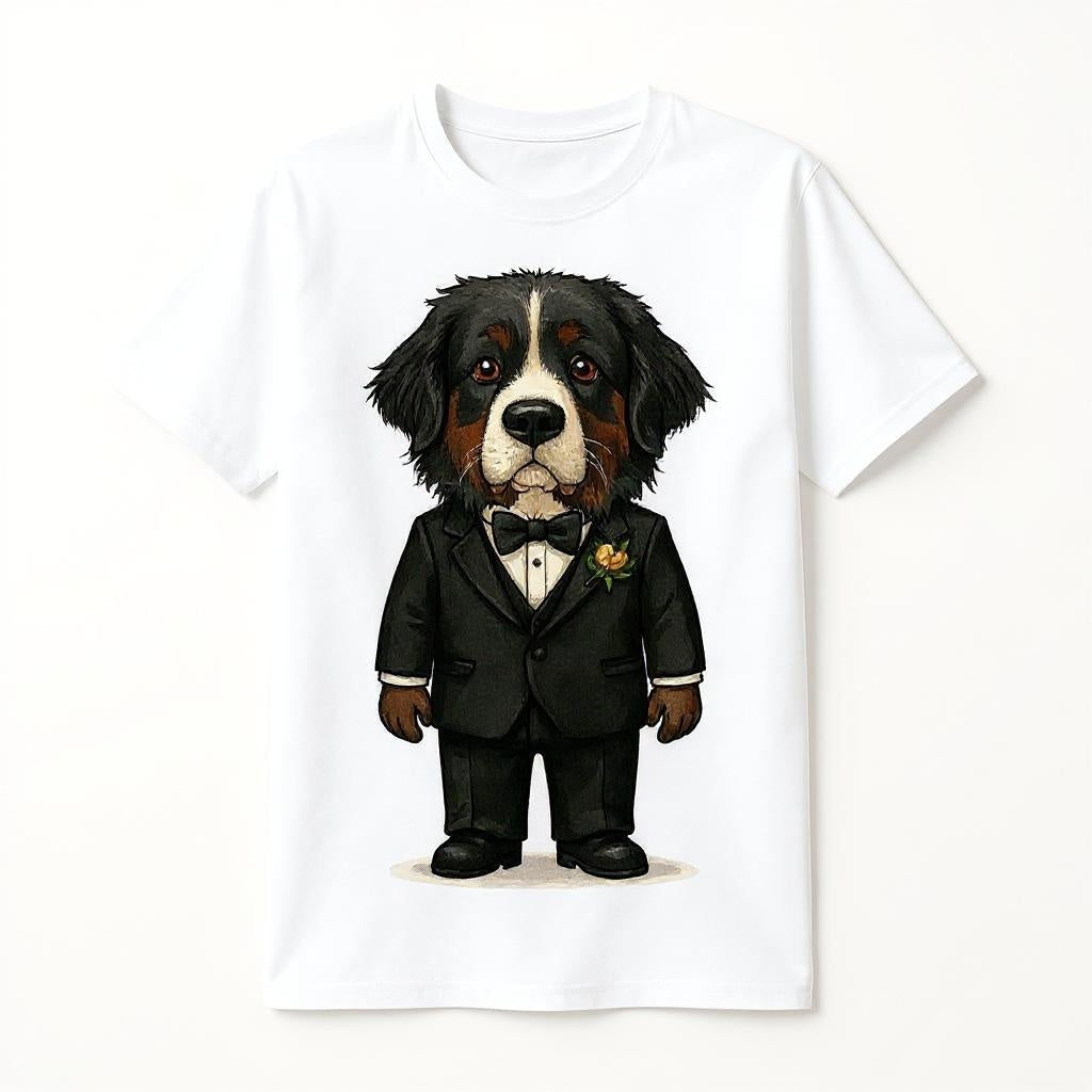 The Groom - Custom Person or Pet Photo T-shirt