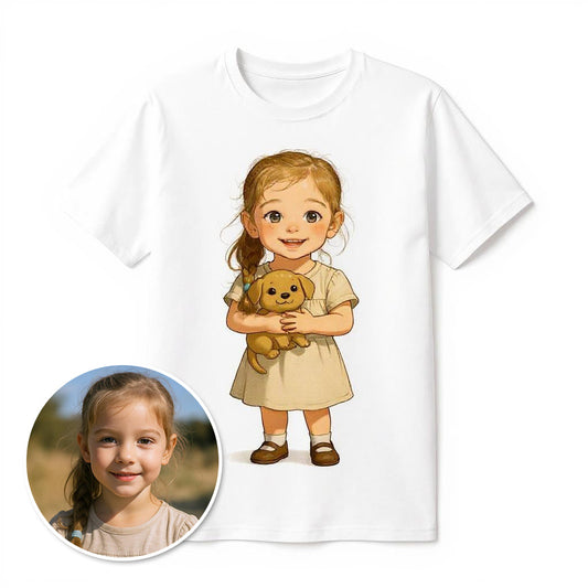My Puppy Bestie - Custom Photo T-shirt