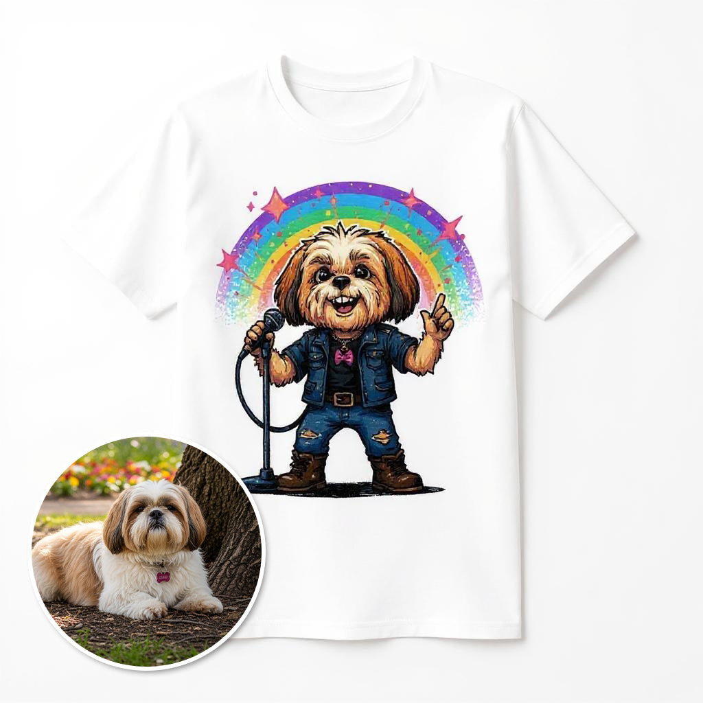 The Singer - Custom Photo T-shirt