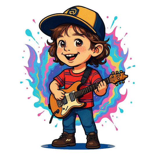 The Rock Star - Custom Photo Sticker