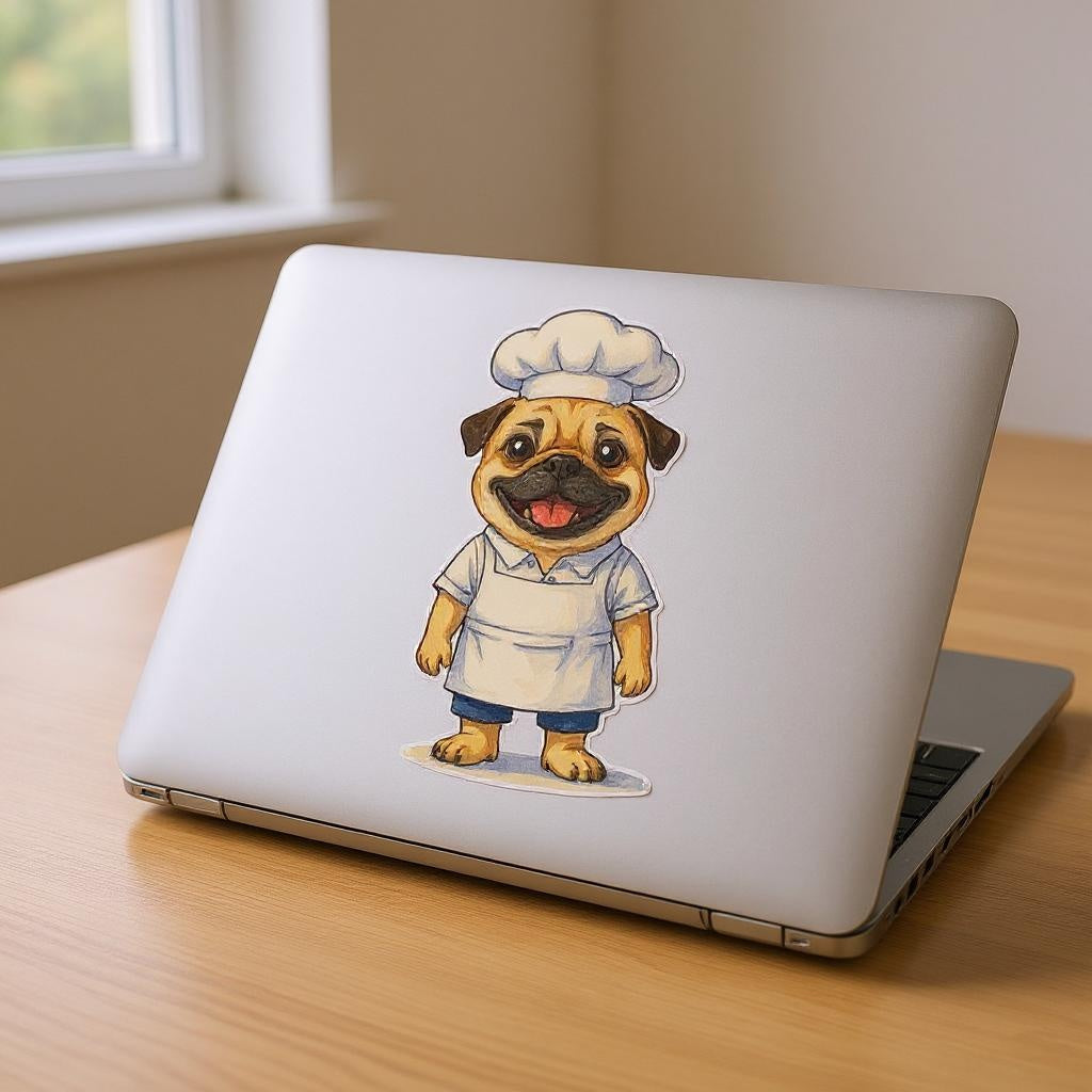 The Sous Chef - Custom Person or Pet Photo Sticker