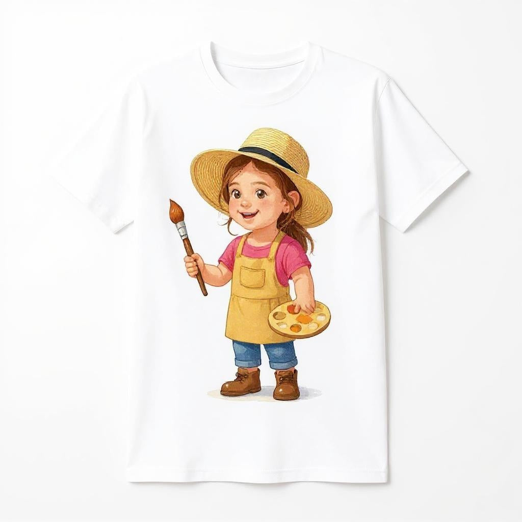 My Little Artist - Custom Photo T-shirt of Pet or Person