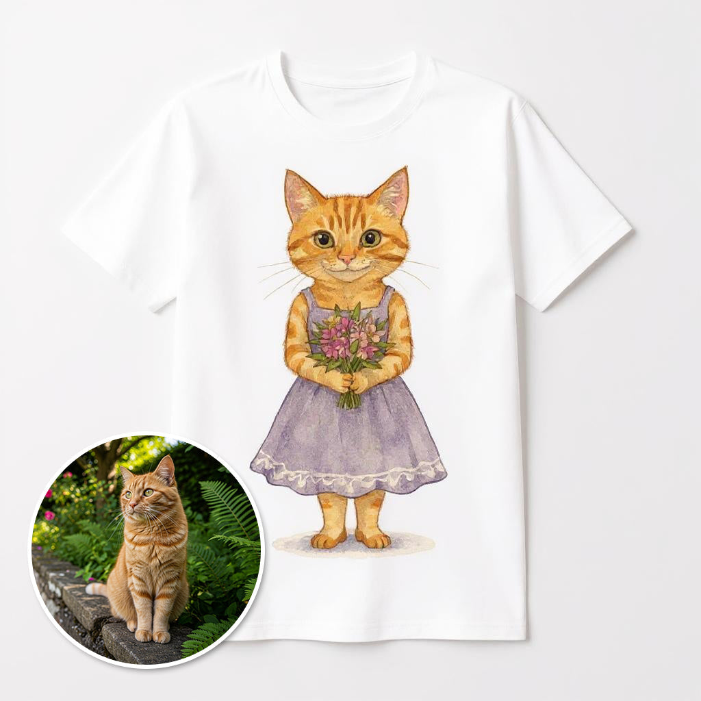 The Maid of Honor - Custom Pet or Person Photo T-shirt