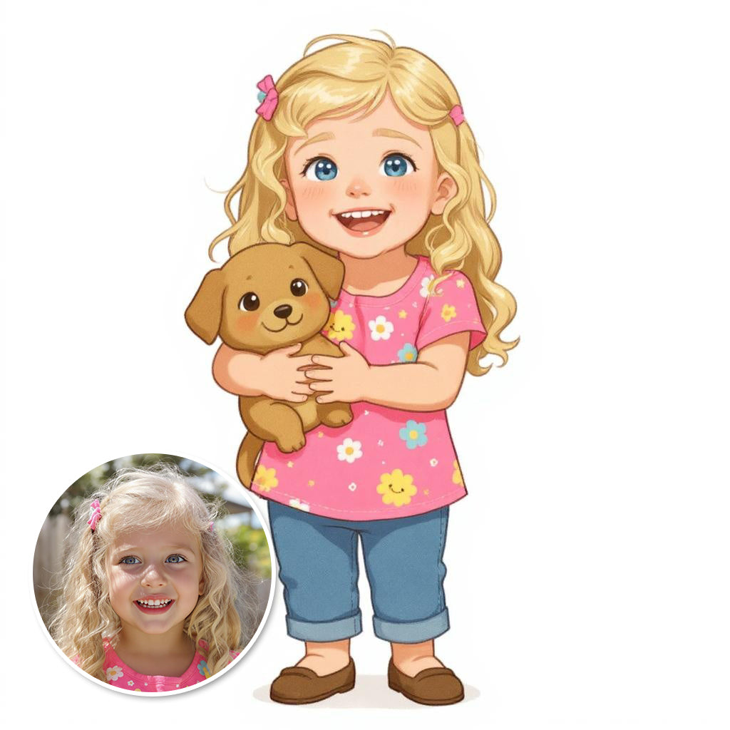 My Puppy Bestie - Custom Photo Sticker