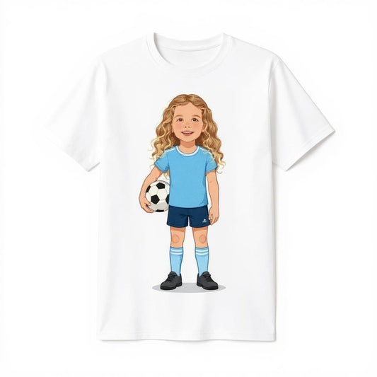 The Goal Getter - Custom Pet or Person Soccer Photo T-shirt