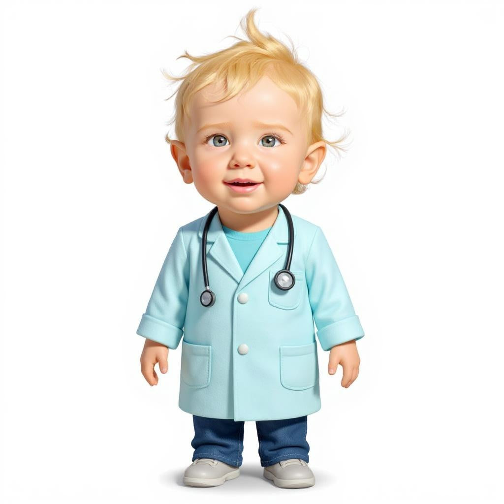 The Doctor - Custom Pet or Person Photo Sticker