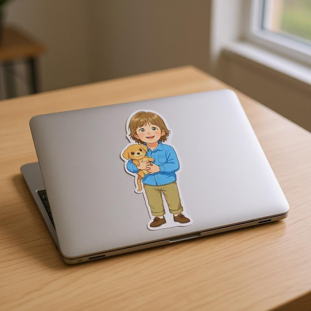 My Puppy Bestie - Custom Photo Sticker