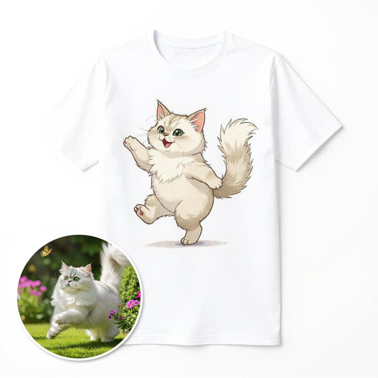 The Little Dancer - Custom Pet or Person Photo T-shirt