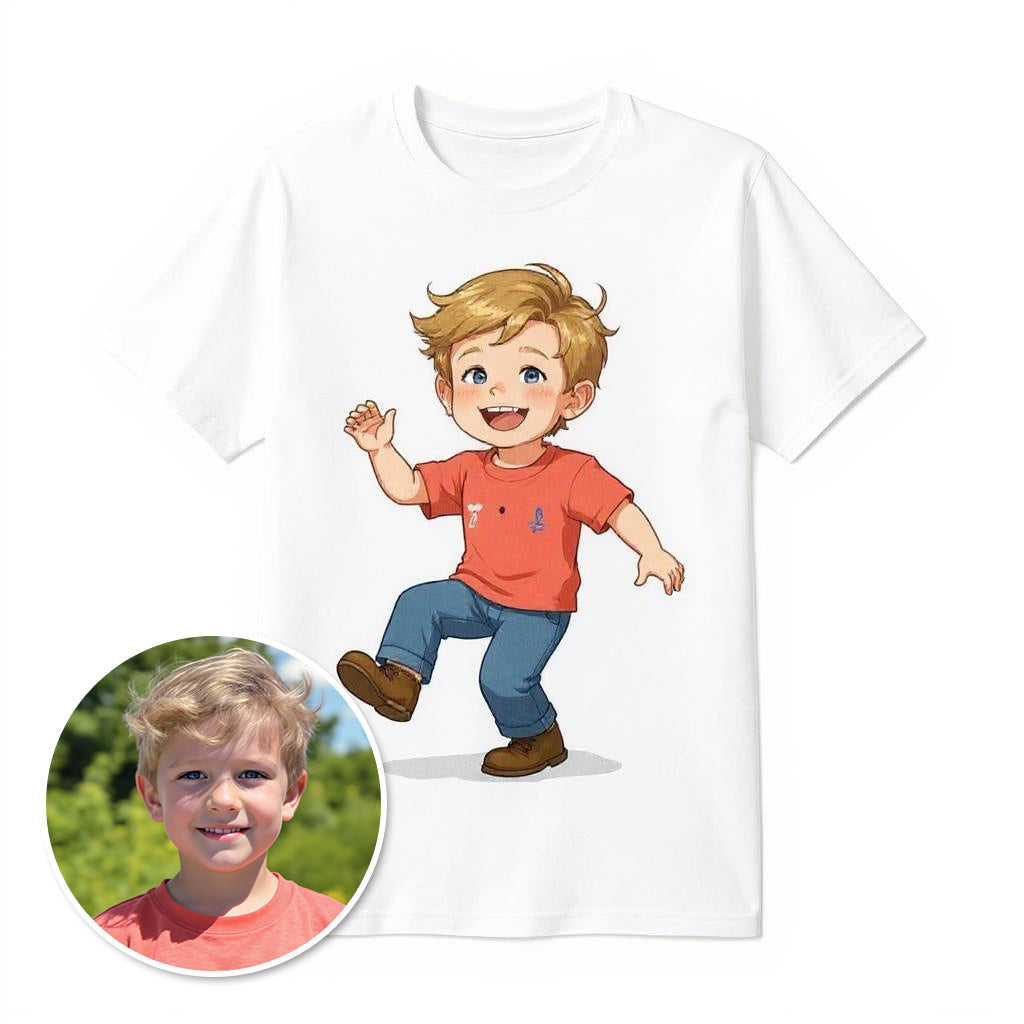 The Little Dancer - Custom Pet or Person Photo T-shirt
