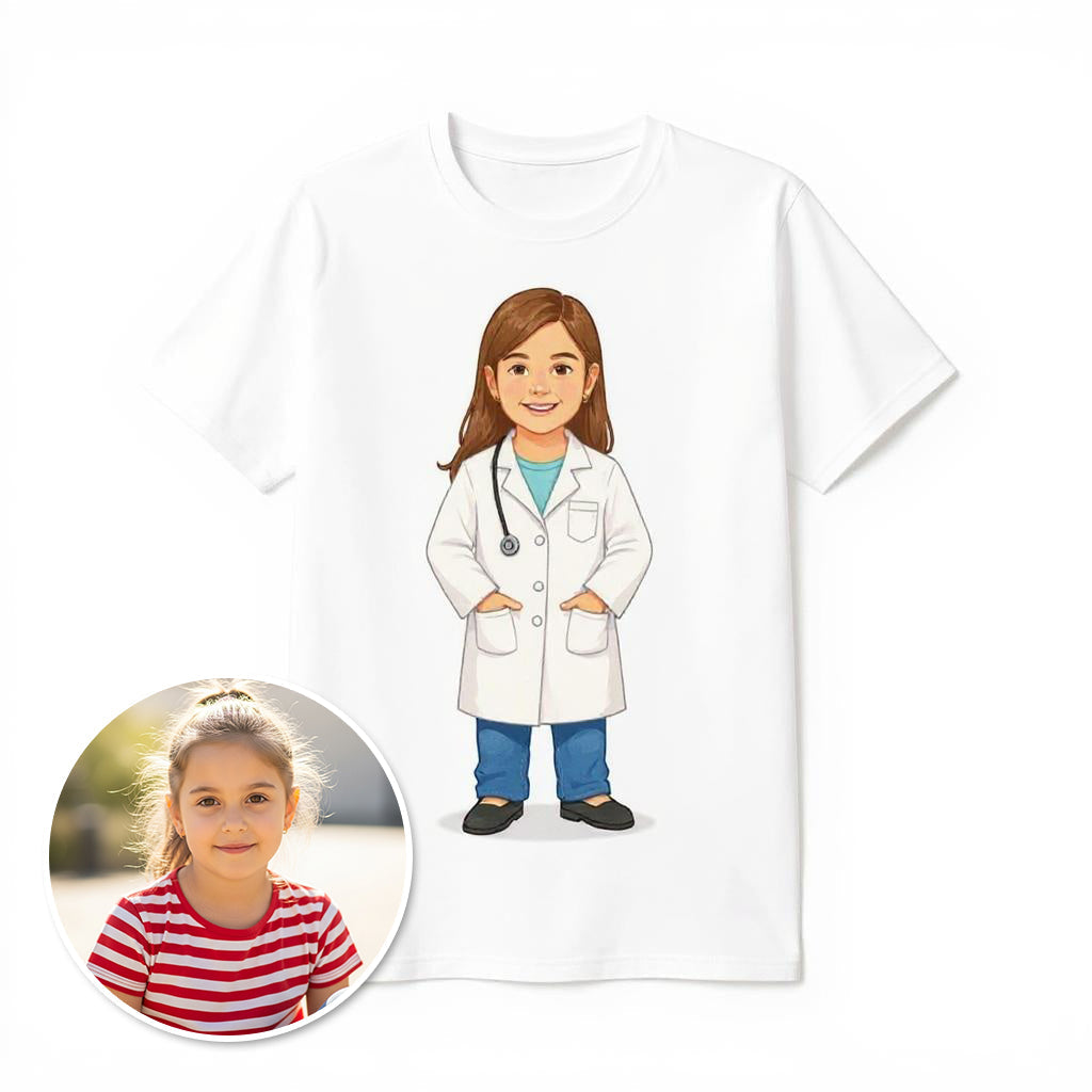 The Doctor - Custom Pet or Person Photo T-shirt