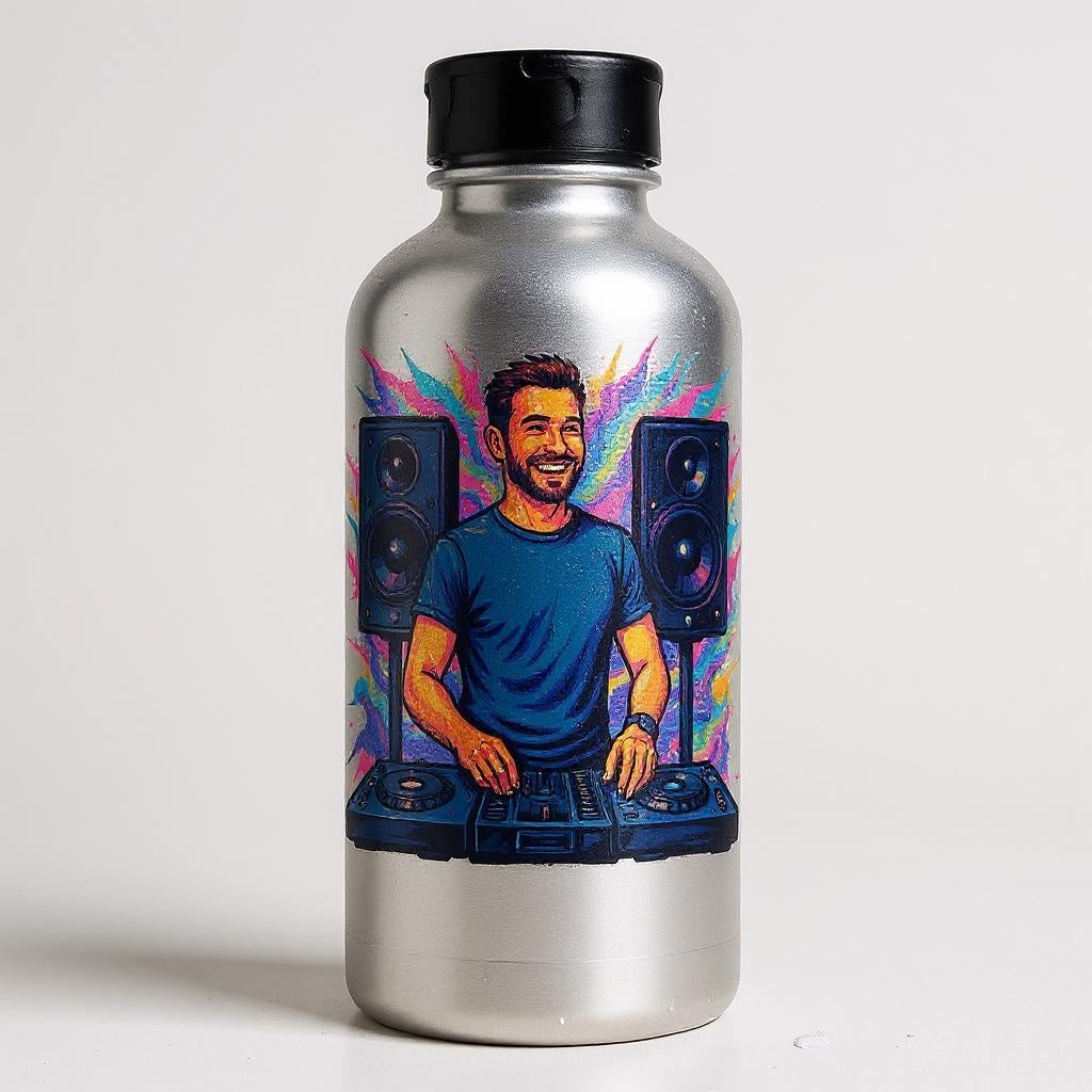 The DJ - Custom Photo Sticker