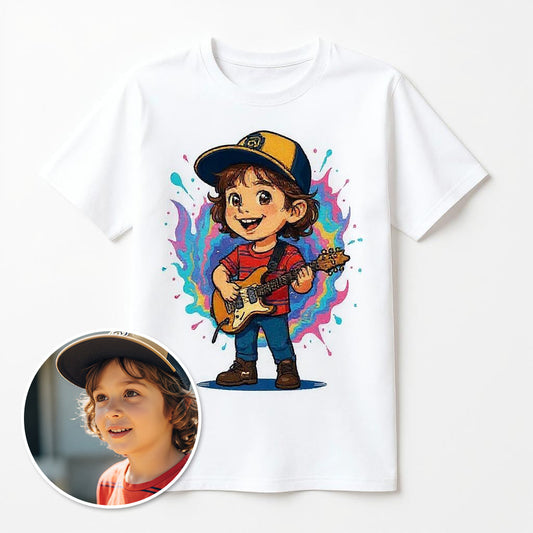 The Rock Star - Custom Photo T-shirt