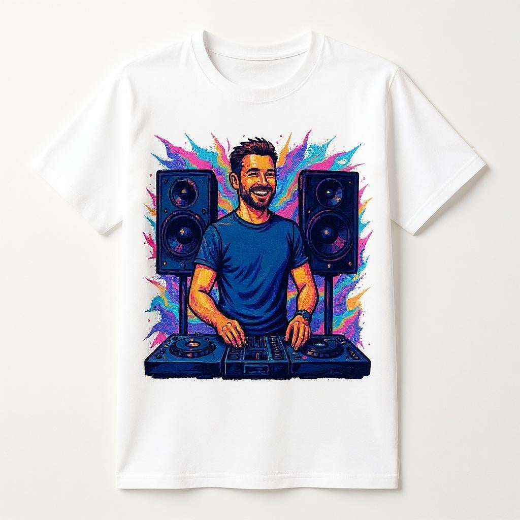 The DJ - Custom Photo T-shirt