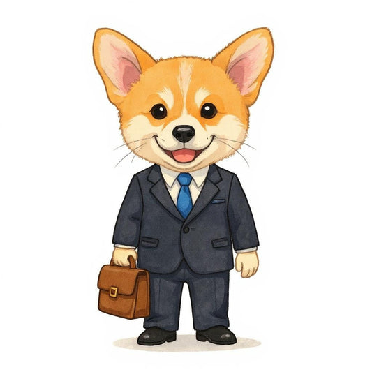 The Consultant - Custom Pet or Person Photo Sticker