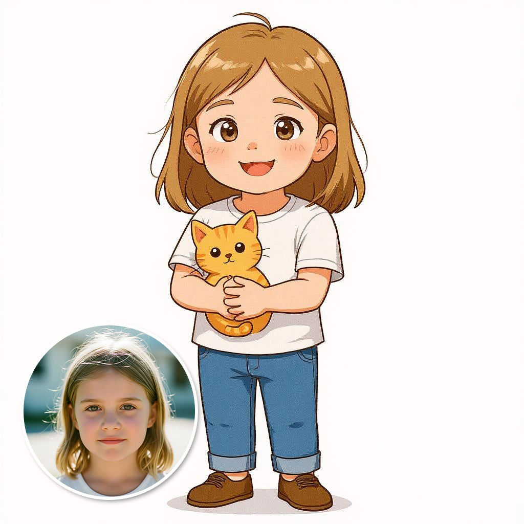 My Kitten Bestie - Custom Photo Sticker