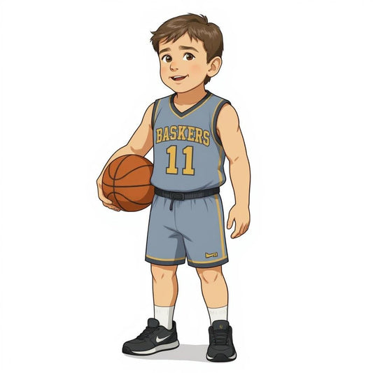 The Baller - Custom Pet or Person Basketball Photo Sticker