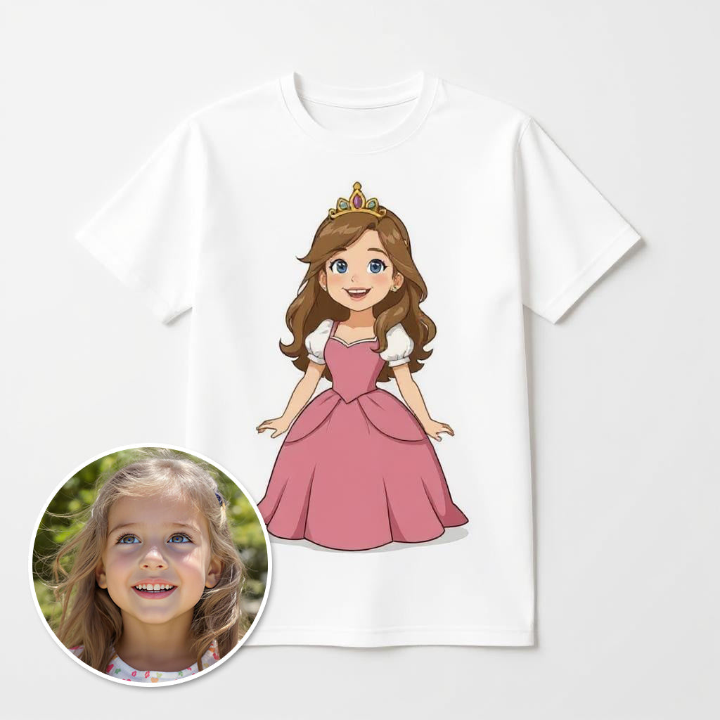The Crown Princess - Custom Photo T-shirt