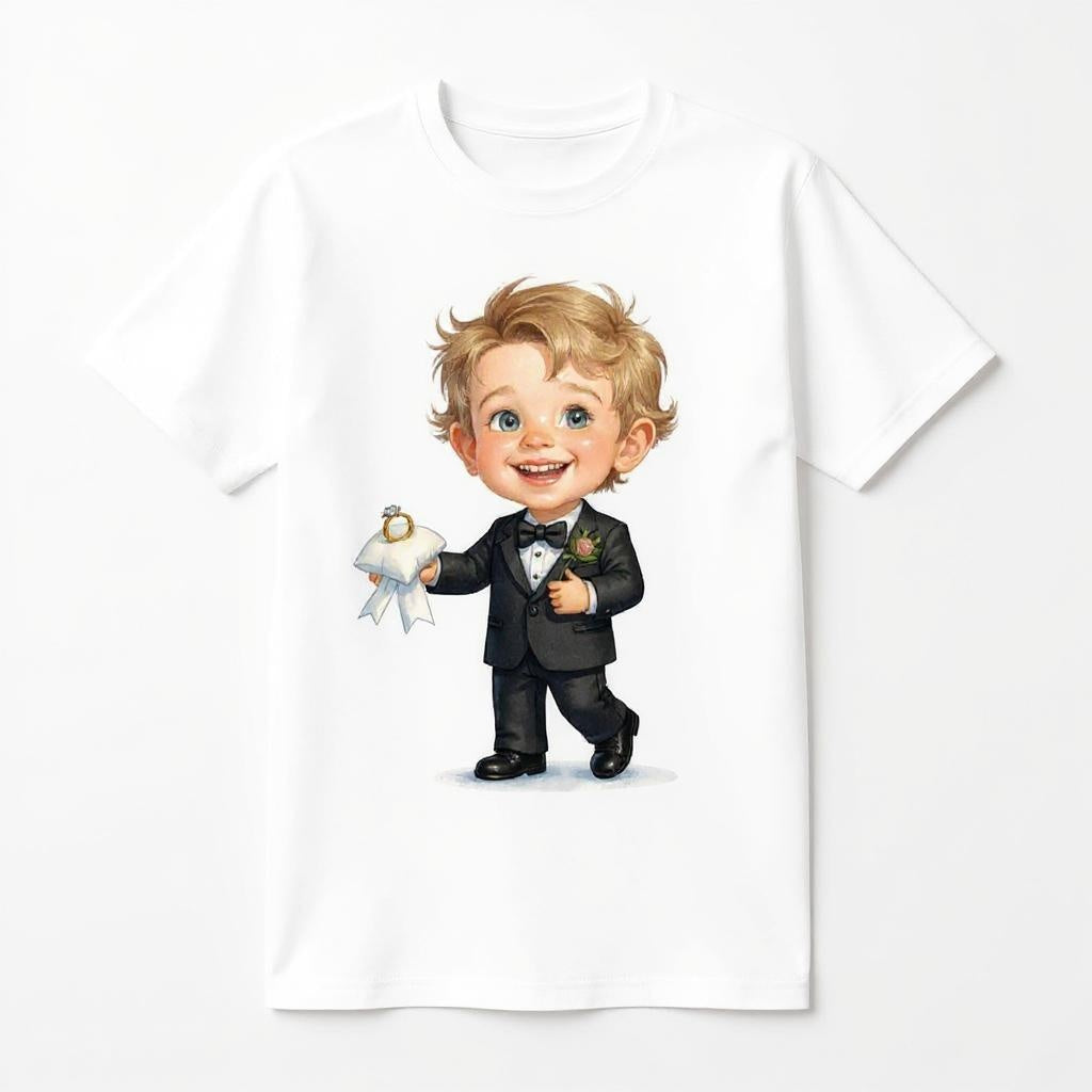 The Ring Bearer - Custom Person or Pet Photo T-shirt