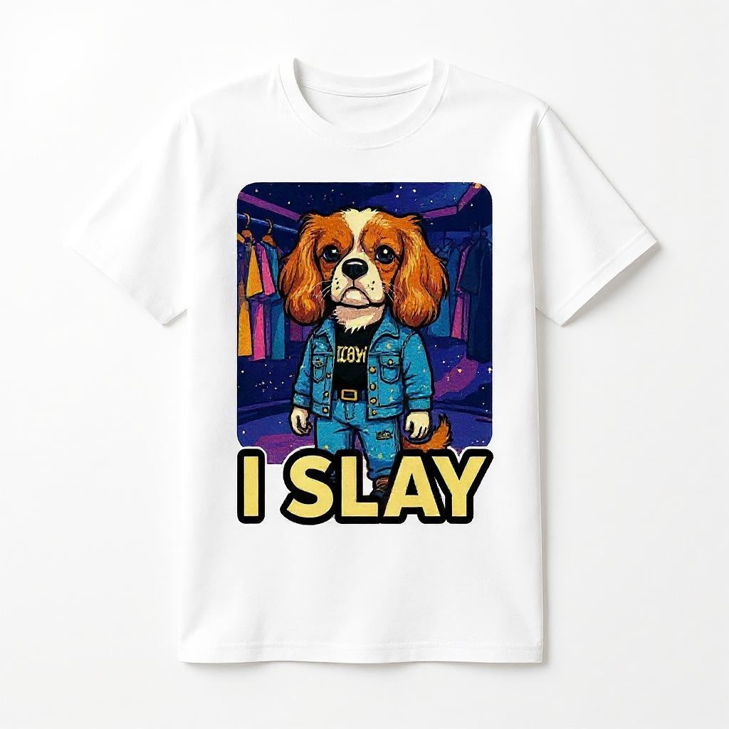 The Trendsetter - "I Slay" Custom Pet or Person Photo T-shirt
