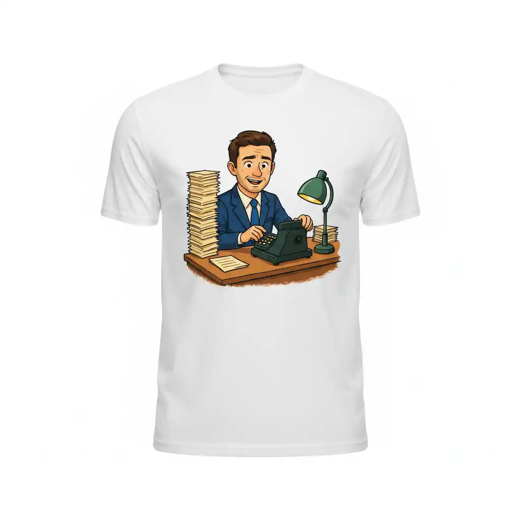 The Accountant- Custom Person or Pet Photo T-shirt
