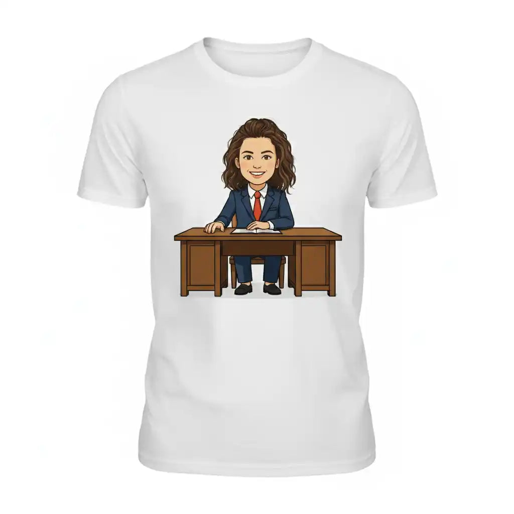 The Executive - Custom Person or Pet Photo T-shirt