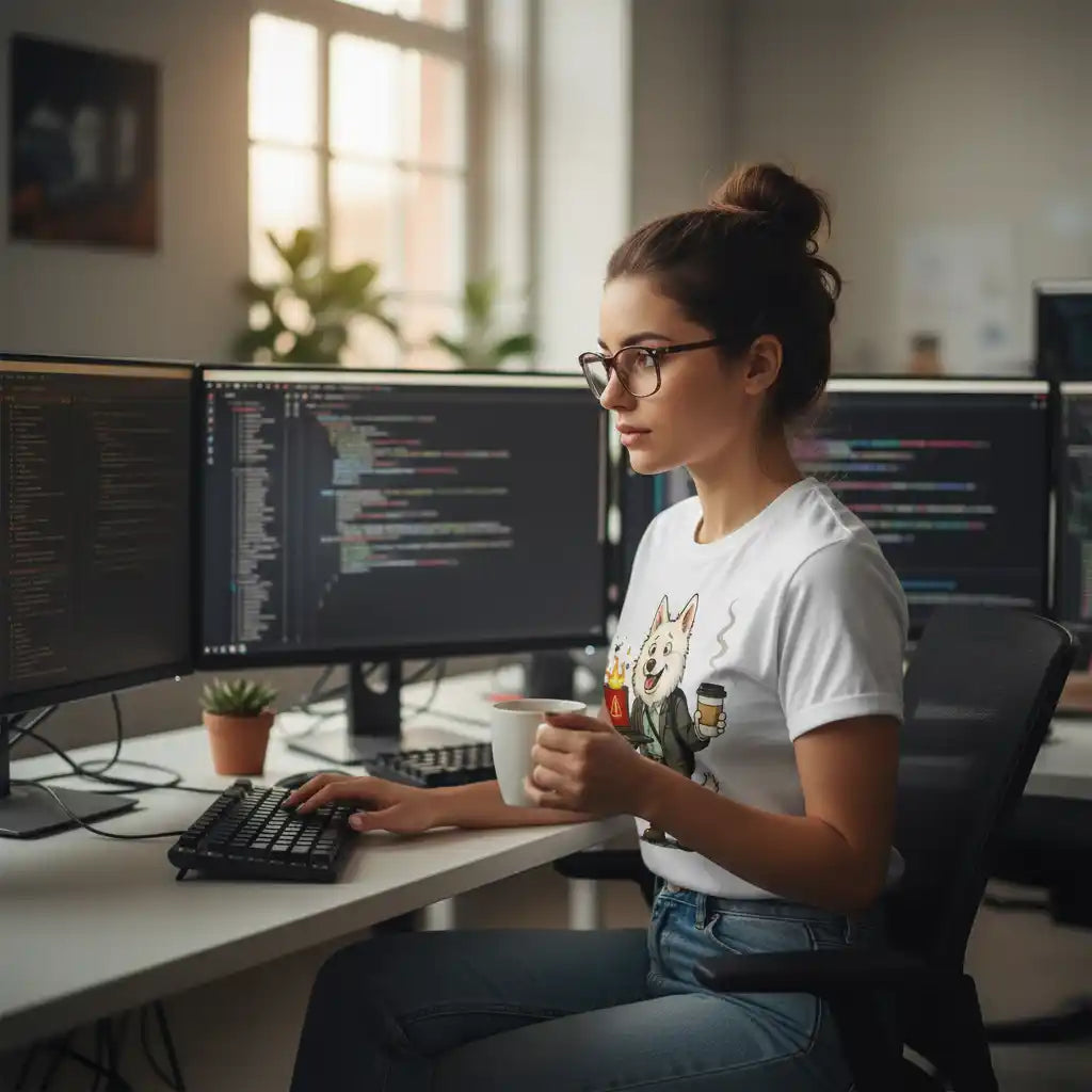 The Developer- Custom Person or Pet Photo T-shirt