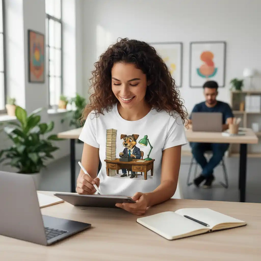 The Accountant- Custom Person or Pet Photo T-shirt
