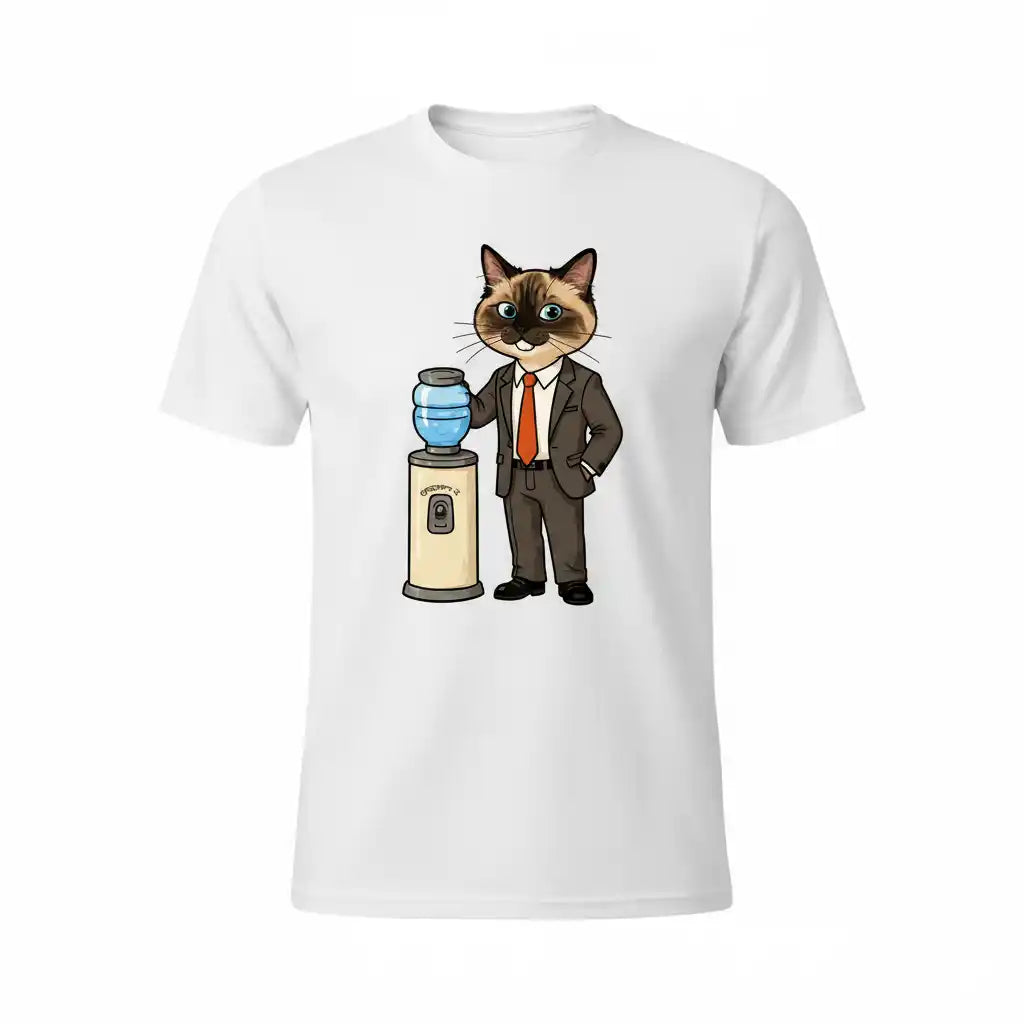 The Watercooler Gossip- Custom Person or Pet Photo T-shirt