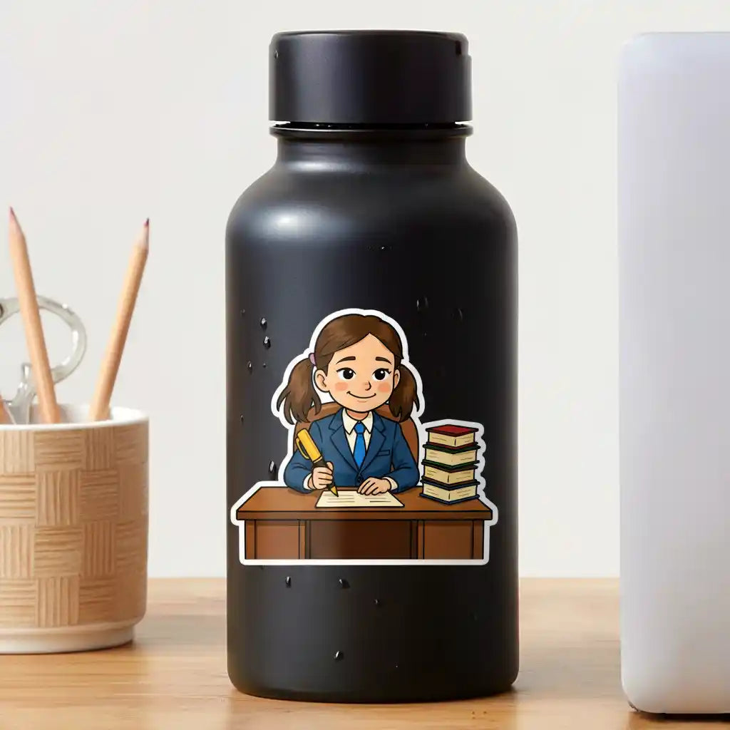 The Boss - Custom Person or Pet Photo Sticker