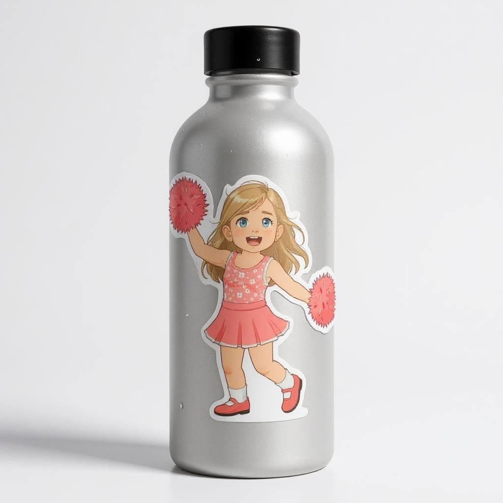 The Head Cheerleader - Custom Photo Sticker