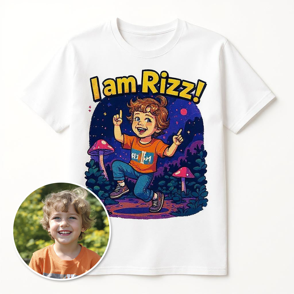 The Rizz Master - Custom Pet or Person Photo T-shirt
