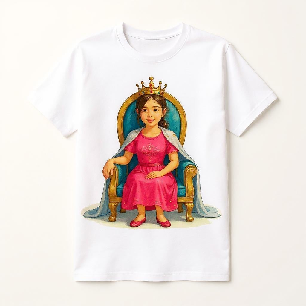 The Royal Portrait - Custom Pet or Person Photo T-shirt
