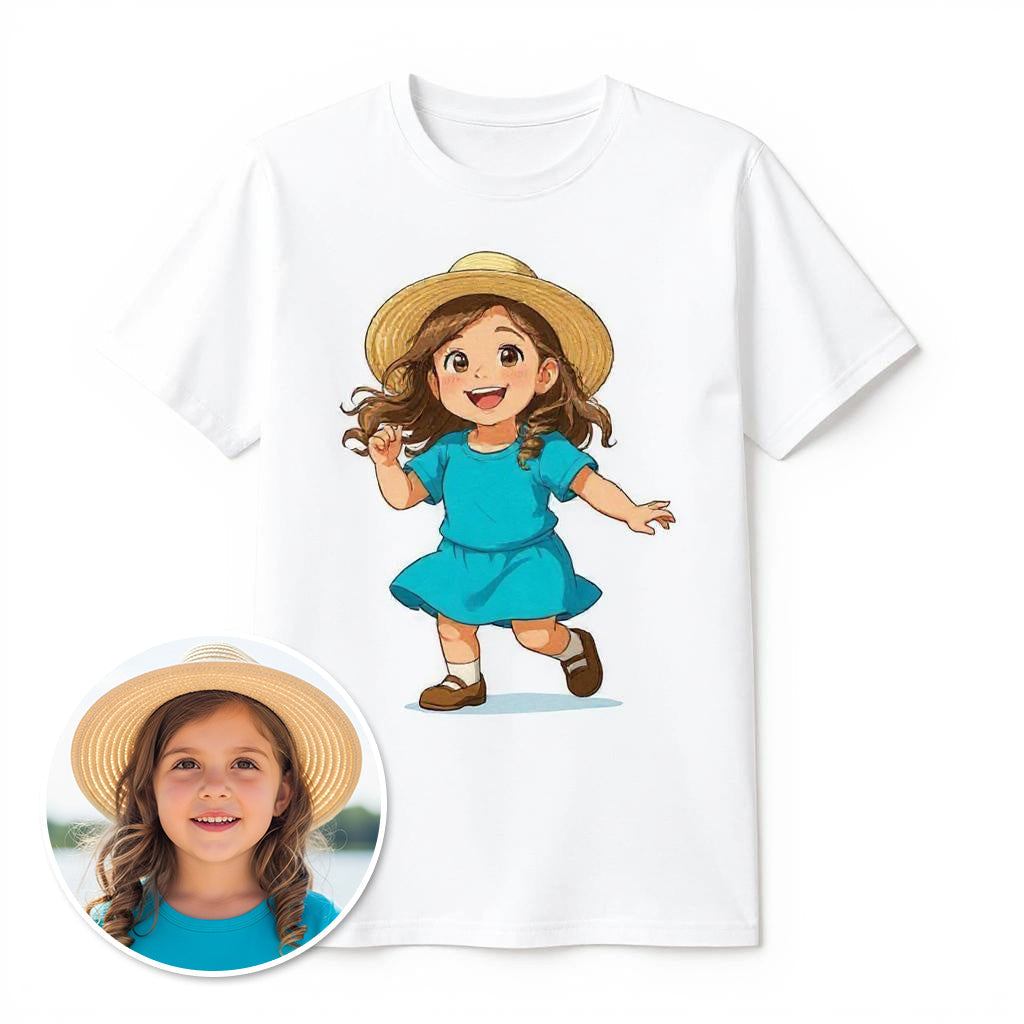 The Little Dancer - Custom Pet or Person Photo T-shirt