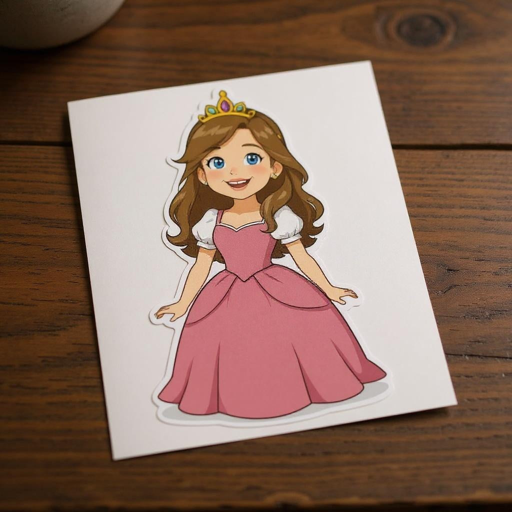 The Crown Princess - Custom Photo Sticker