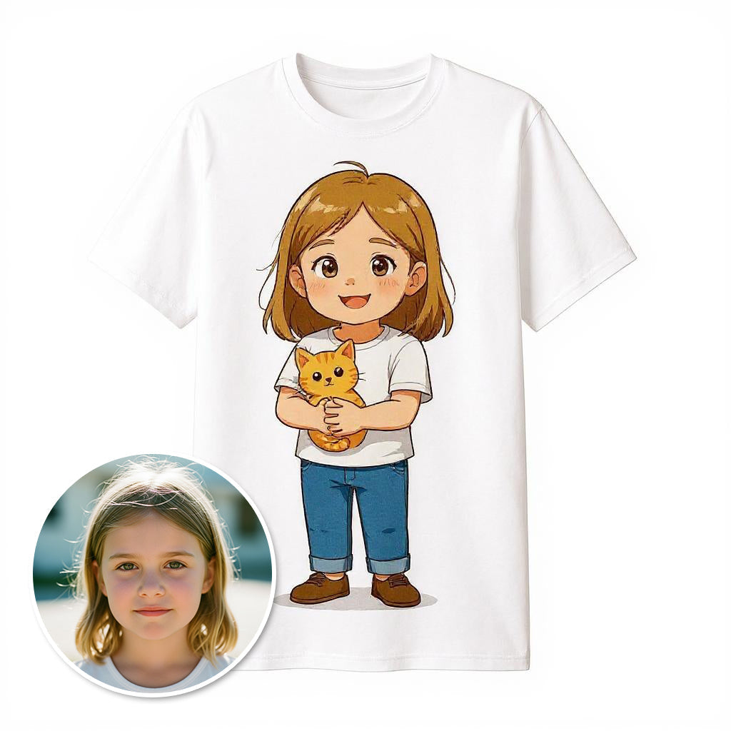 My Kitten Bestie - Custom Photo T-shirt