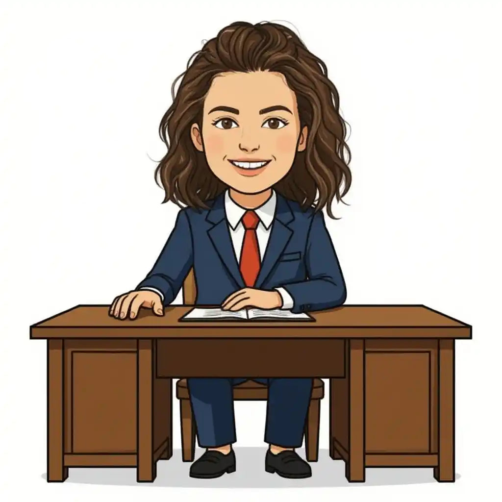 The Executive - Custom Person or Pet Photo Sticker