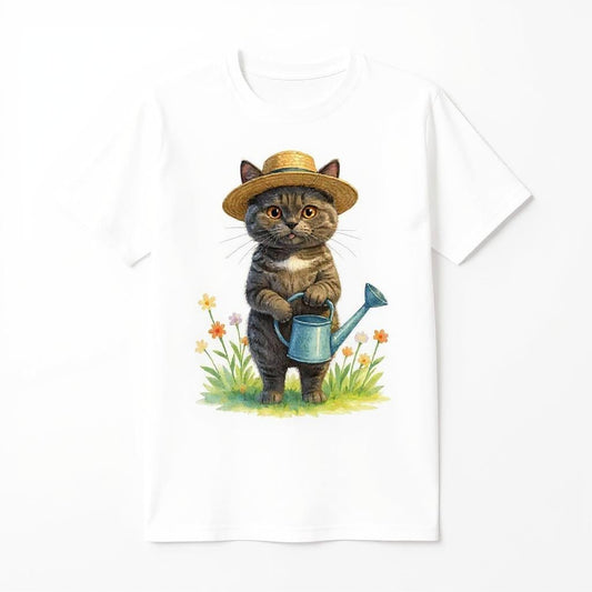 The Green Thumb Gardener- Custom Pet or Person Photo T-shirt