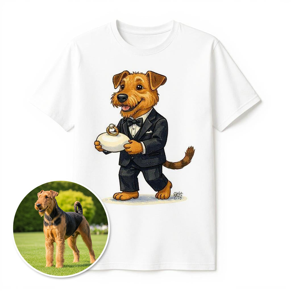 The Ring Bearer - Custom Person or Pet Photo T-shirt