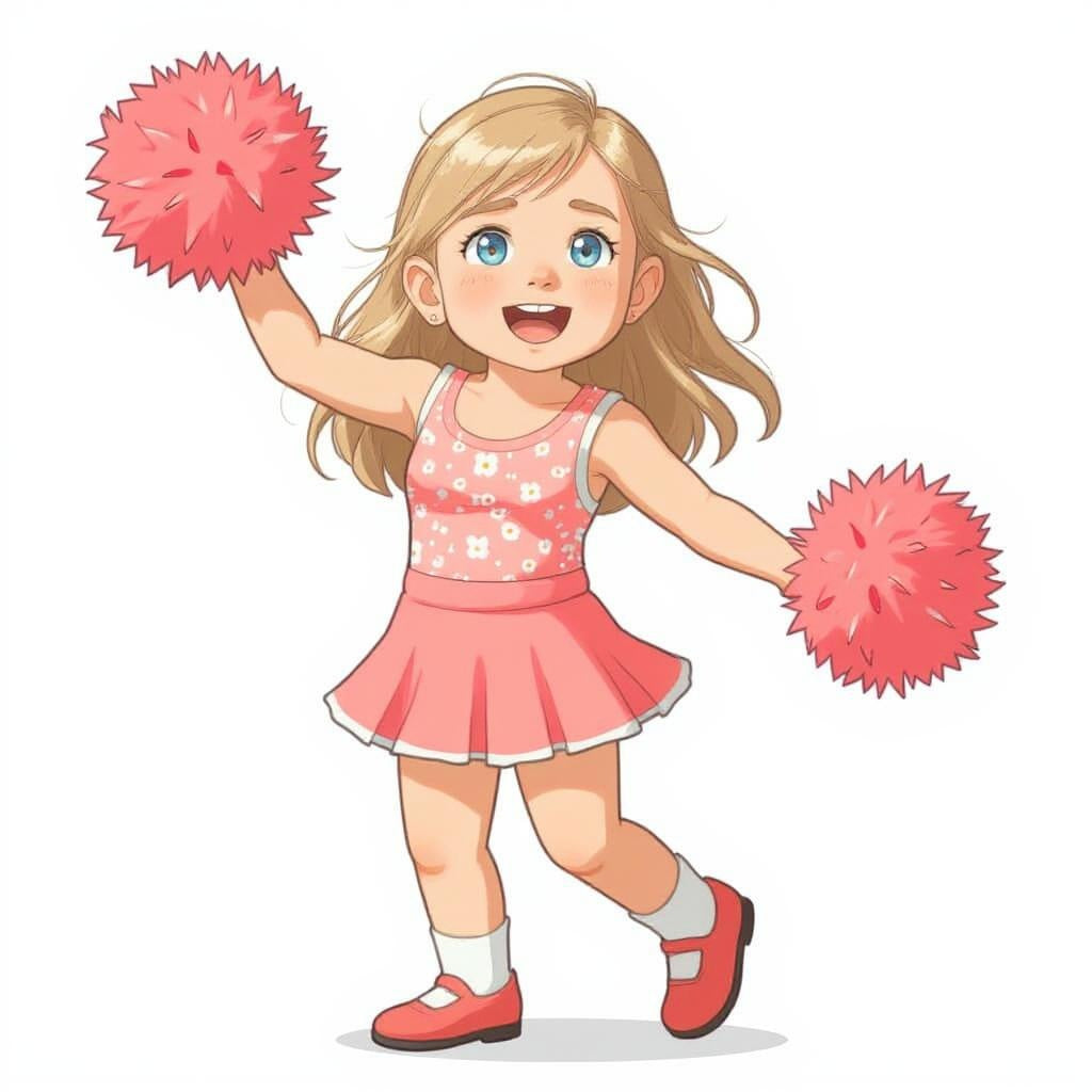 The Head Cheerleader - Custom Photo Sticker