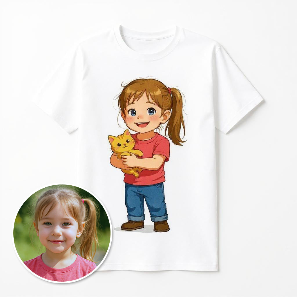 My Kitten Bestie - Custom Photo T-shirt