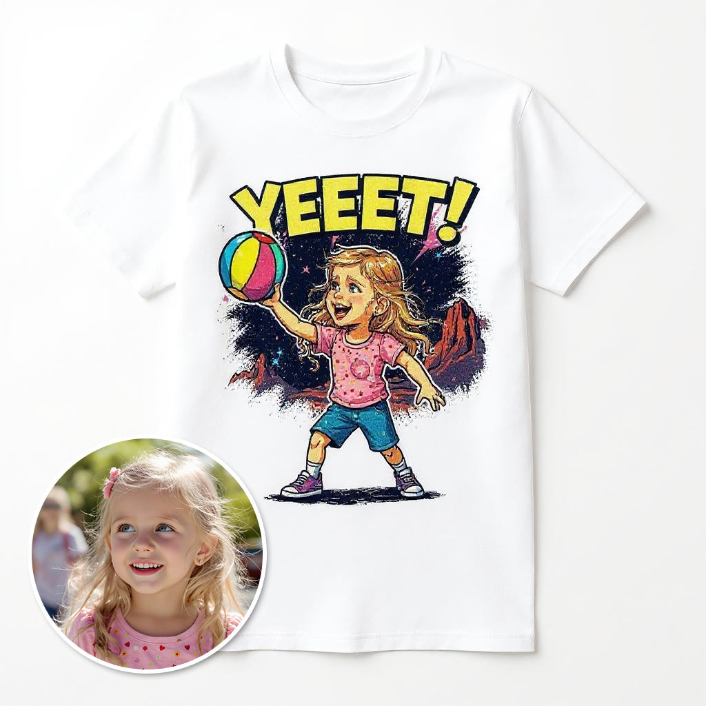 The Big Yeet - "YEEET!" Custom Photo T-shirt