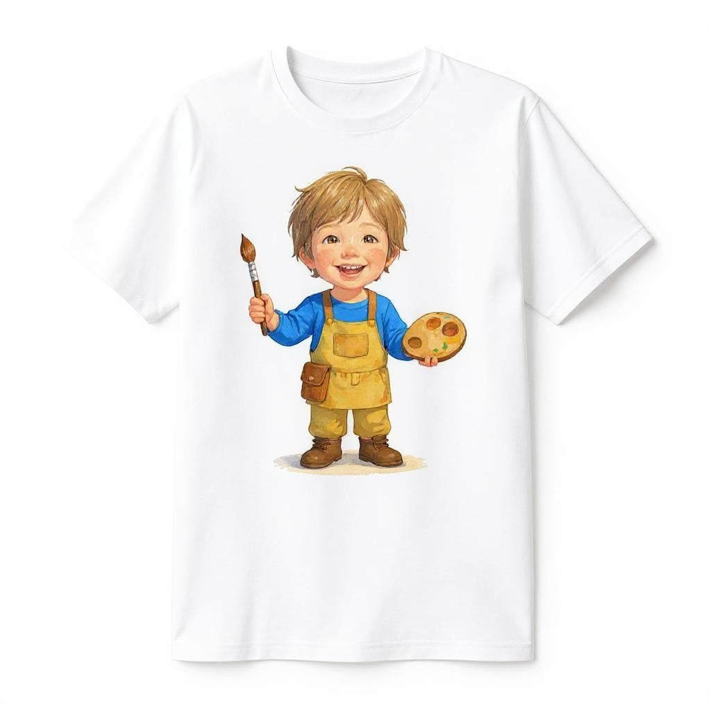 My Little Artist - Custom Photo T-shirt of Pet or Person