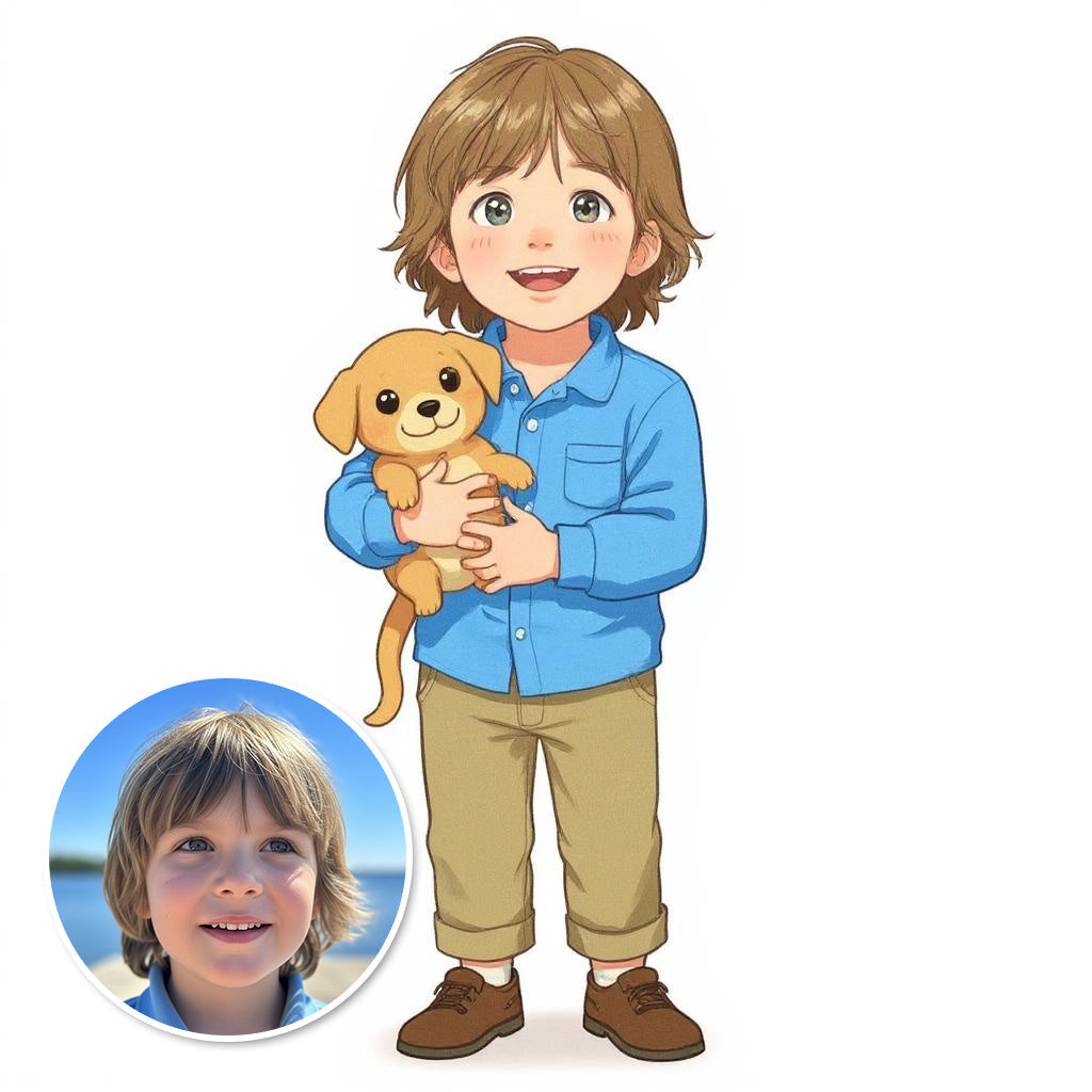 My Puppy Bestie - Custom Photo Sticker